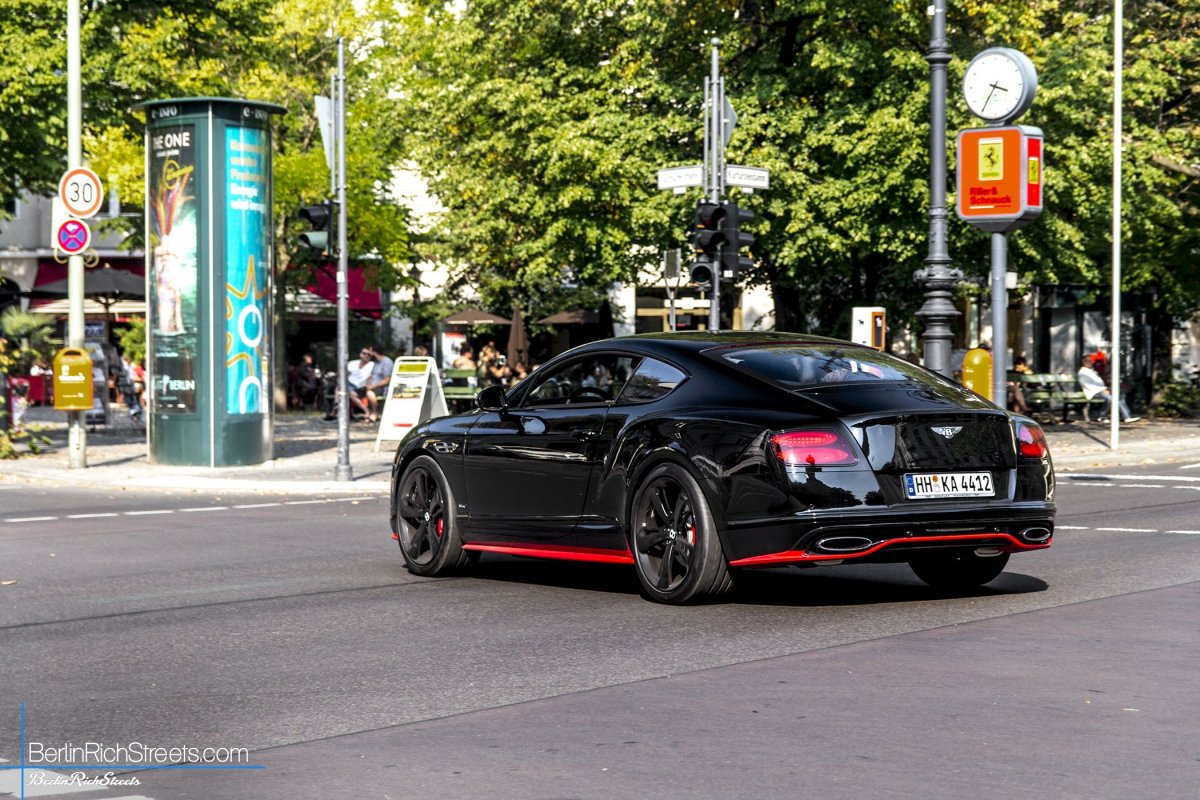 Bentley Continental GT Speed (2016) Black Edition spotted in Berlin — BerlinRichStreets